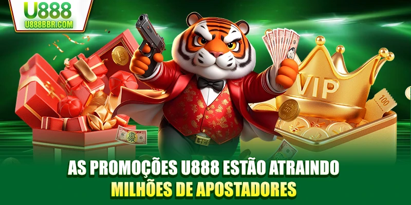 As promoções U888 estão atraindo milhões de apostadores