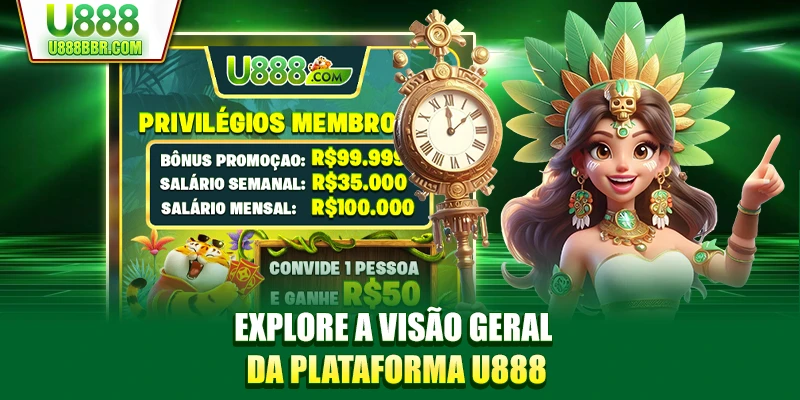 Explore a visão geral da plataforma U888