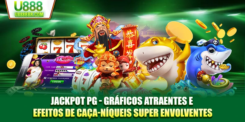 Jackpot PG - Gráficos atraentes e efeitos de caça-níqueis super envolventes