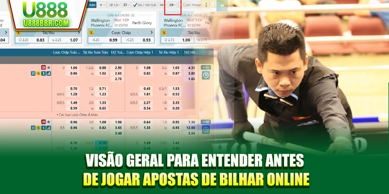 Visão geral para entender antes de jogar apostas de bilhar online